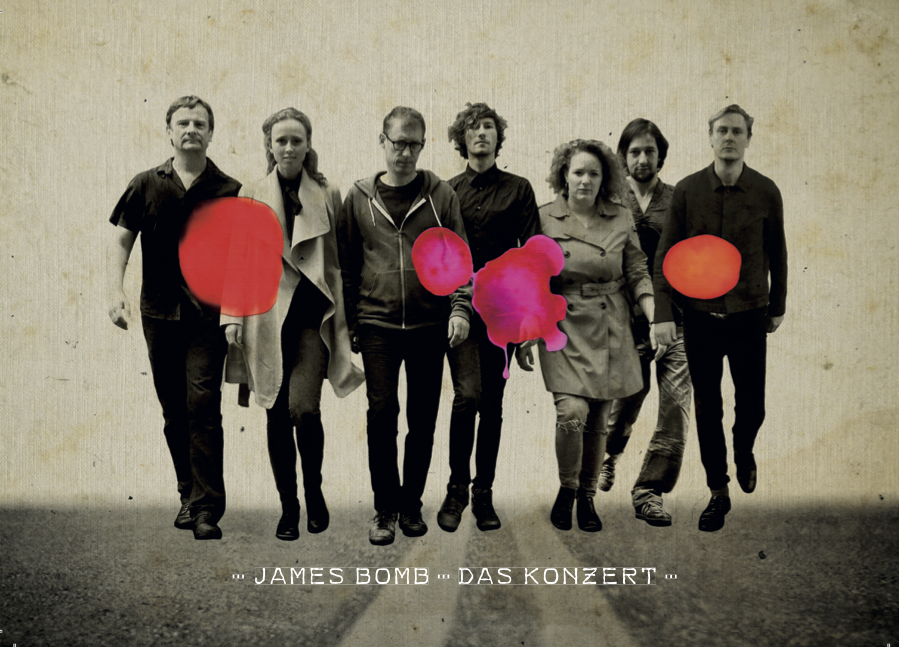 James Bomb - Das Konzert, Flyer von Thomas Rhyner