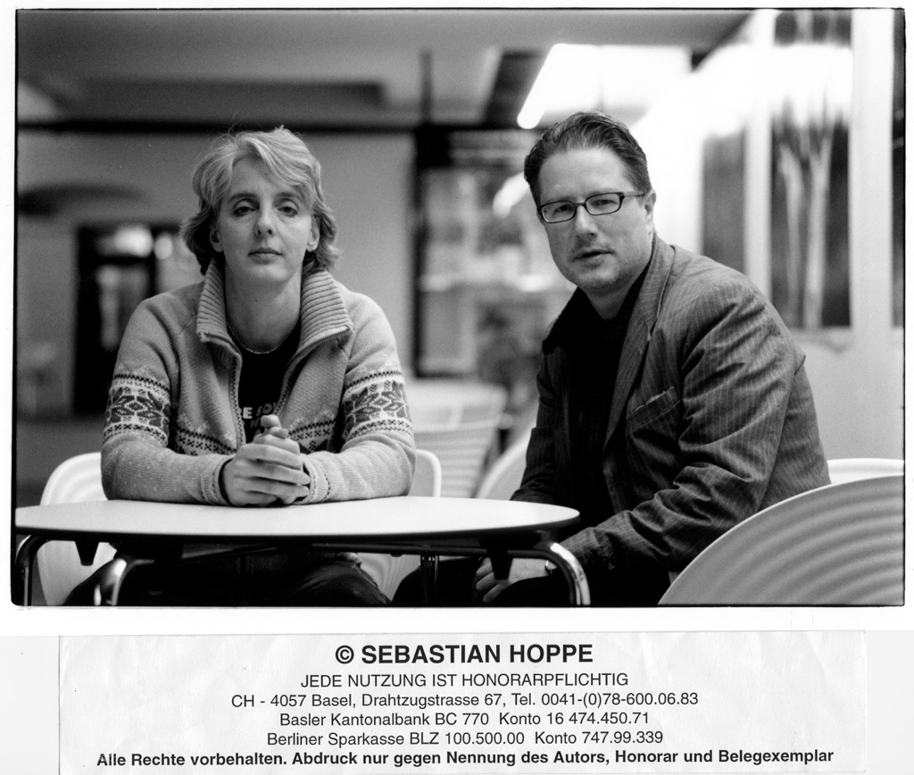 Schreibduo HELBLING 2005, FOTO Sebastian Hoppe für Zeitung